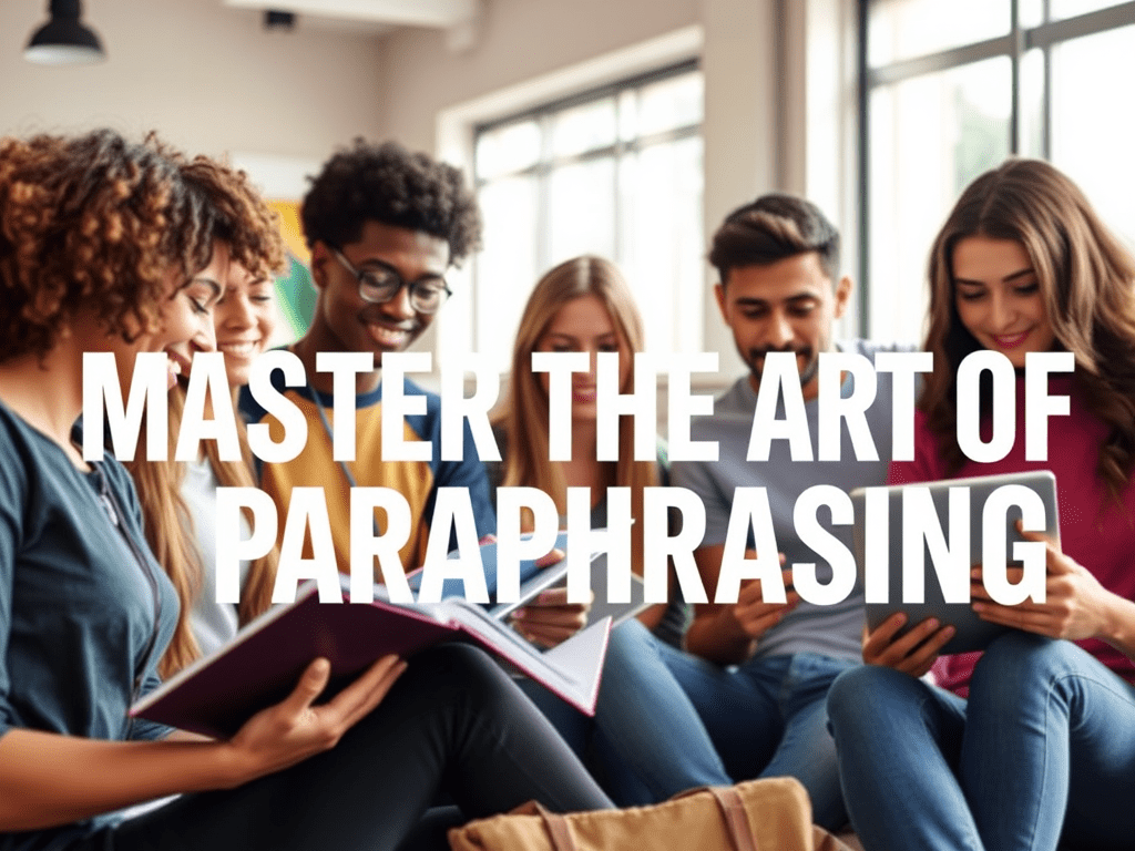 Master the Art of&nbsp;Paraphrasing