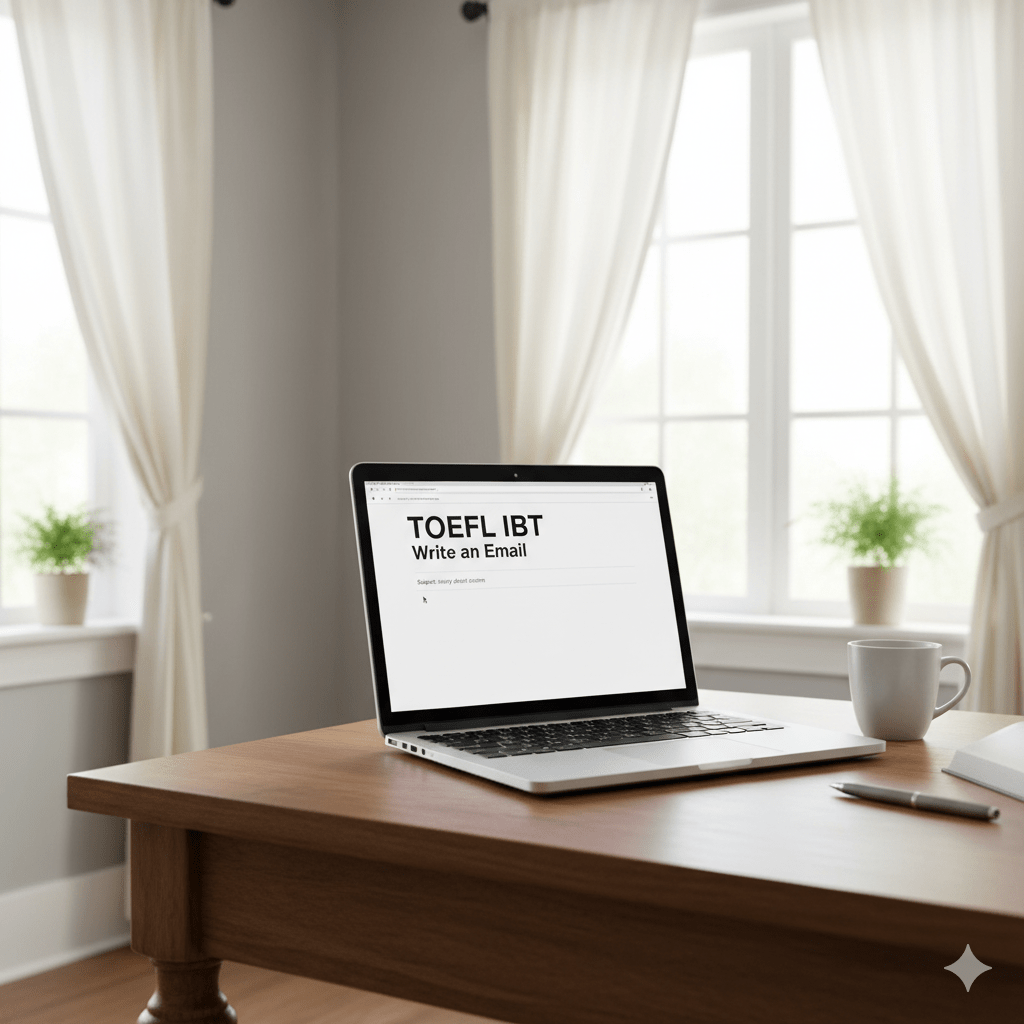 TOEFL iBT: Write an&nbsp;Email